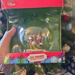 Disney Red Holiday Gift Box with Characters